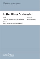 In the Bleak Midwinter SATB choral sheet music cover